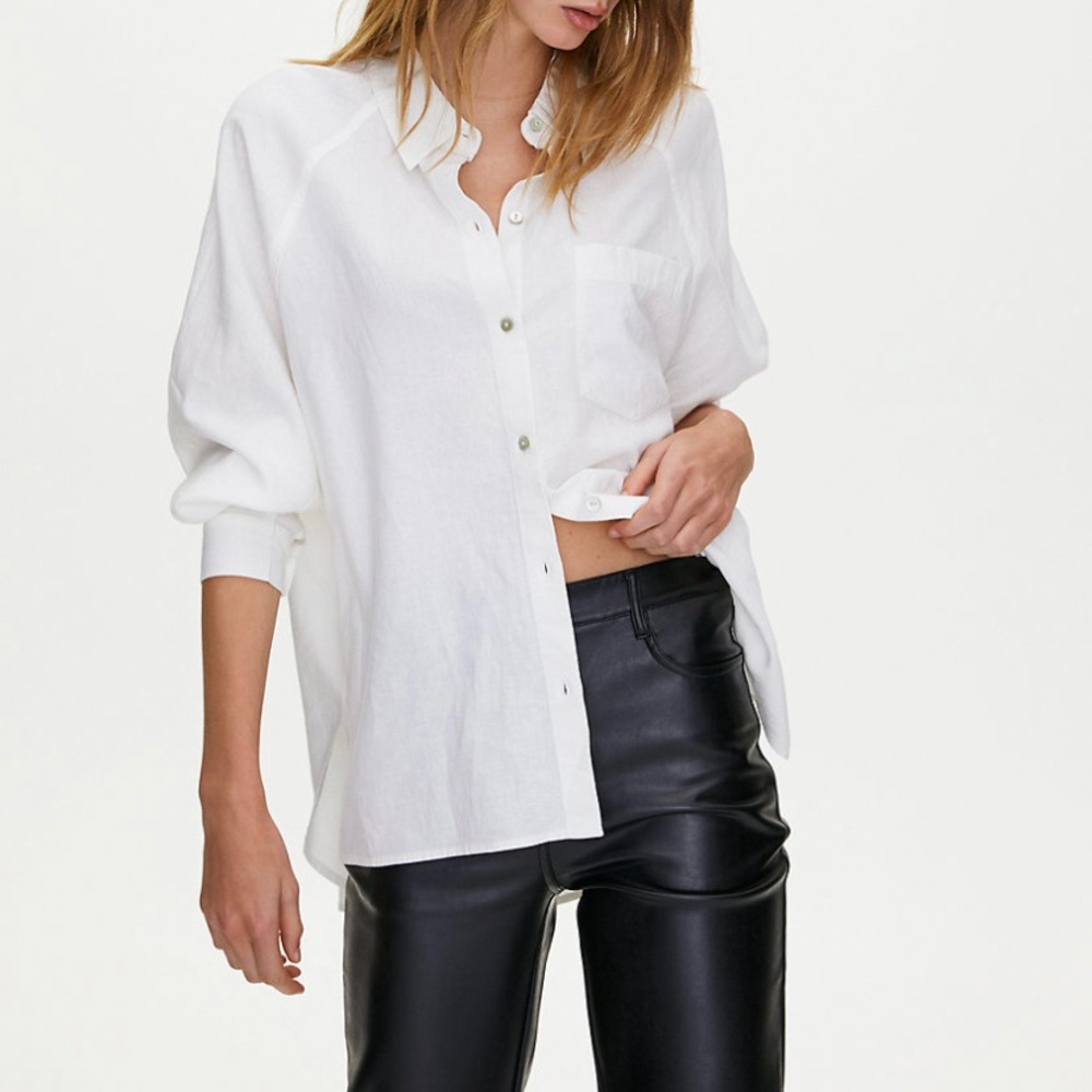 Wilfred Free Boyfriend Button-Up
